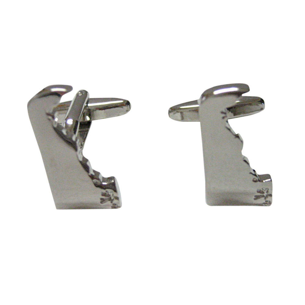 Delaware State Map Shape Cufflinks - image 1